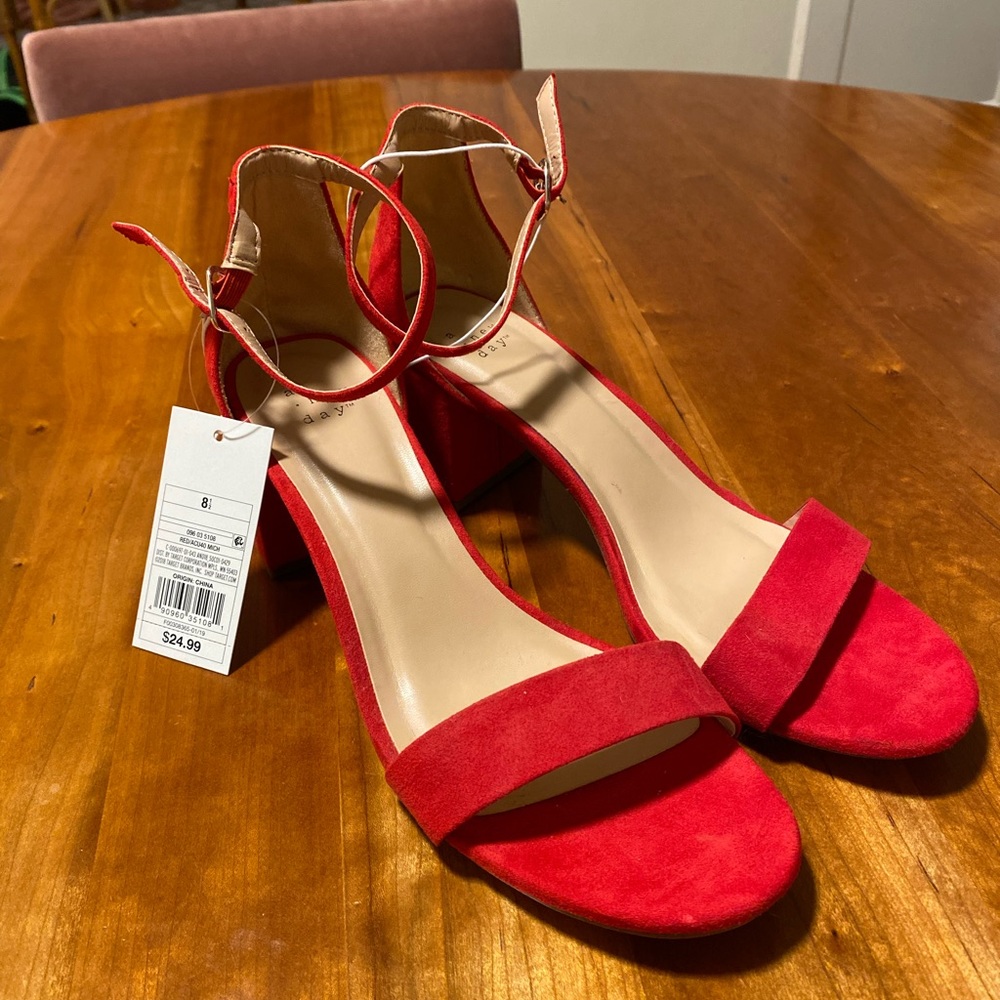 NWT A New Day Strappy Heel Sandal